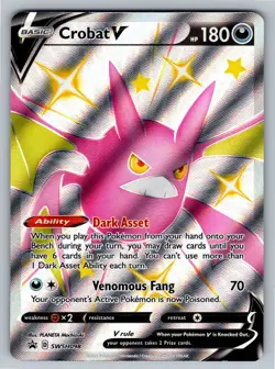 Crobat V Promo SWSH: Sword & Shield Promo Cards SWSH098 NM - Image 1