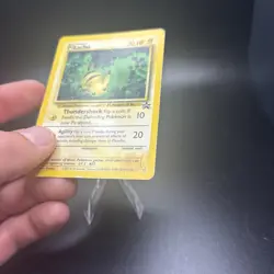 DMG PIKACHU - 27 - Black Star Promo - Pokemon Vintage Card -c - Image 5