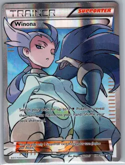 Winona (Full Art) 108/108 XY - Roaring Skies - Pokemon Card - MP - Image 1