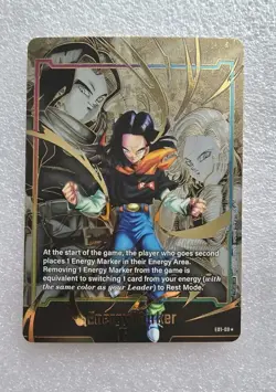 Android 17 Energy Marker Gold E01-09* Dragon Ball Super Card Game Fusion World - Image 1
