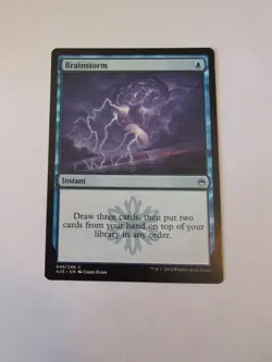 Brainstorm - Masters 25 - MTG - COM - Magic The Gathering - Image 1