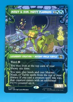 Mikey & Don, Party Planners (Showcase) Teenage Mutant Ninja Turtles Regular - Image 1