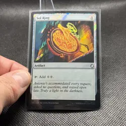 Sol Ring (Surge Foil) Commander: Teenage Mutant Ninja Turtles MTG MINT - Image 2