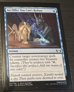 MTG - An Offer You Can't Refuse - Streets of New Capenna - NM - Image 1