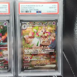 PSA 10 Ralts Kirlia Gardevoir SEQ set SAR AR Japanese SV1S Scarlet ex Pokemon - Image 4