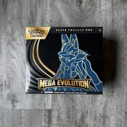 Pokemon TCG Mega Evolutions Lucario Elite Trainer Box ETB - Image 1