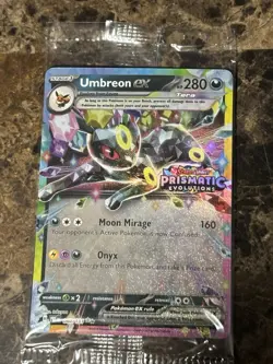 Umbreon ex - 060/131 - Pokemon Prismatic Evolutions STAMPED SEALED NM - Image 1