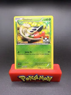 Pokemon Shelmet 8/111 Pokemon League 1st Place Furious Fists TCG NM/LP - Image 1