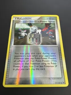 Team Galactic's Invention G-103 Power Spray 117/127 Platinum Reverse Pokemon TCG - Image 2