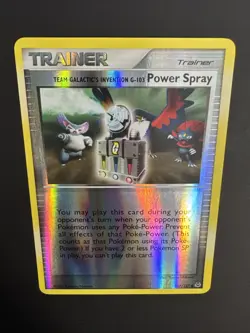 Team Galactic's Invention G-103 Power Spray 117/127 Platinum Reverse Pokemon TCG - Image 3