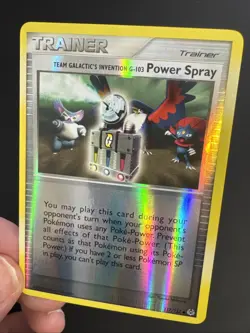 Team Galactic's Invention G-103 Power Spray 117/127 Platinum Reverse Pokemon TCG - Image 5