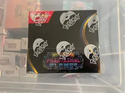 Pokemon Phantasmal Flames Booster Box Sealed, TEAR IN SEAL bottom - Image 1