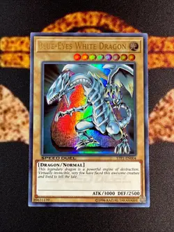 🔥YUGIOH • BLUE EYES WHITE DRAGON • ULTRA RARE • STP1-EN004 • SPEED DUEL • NM🔥 - Image 1