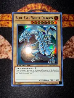 🔥YUGIOH • BLUE EYES WHITE DRAGON • ULTRA RARE • STP1-EN004 • SPEED DUEL • NM🔥 - Image 5