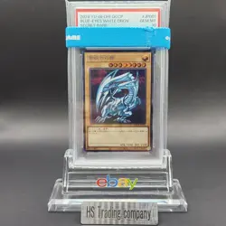 PSA 10 Blue Eyes White Dragon QCCP-Jp001 Secret Rare Yu-gi-oh Japanese GEM MT - Image 1