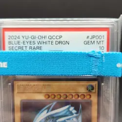 PSA 10 Blue Eyes White Dragon QCCP-Jp001 Secret Rare Yu-gi-oh Japanese GEM MT - Image 4