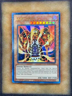Yugioh Lava Golem HAC1-EN008 Duel Terminal Ultra Rare 1st Ed LP - Image 1