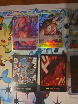 20x English One Piece TCG mixed card lot Alt Arts SR Don!! assorted sets - Image 4