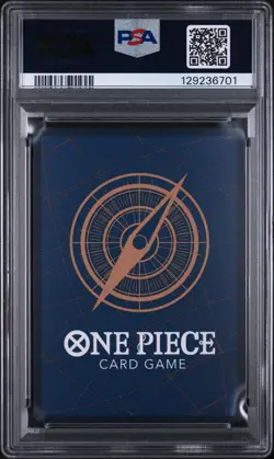 2024 One Piece OP09 Japanese #093 Marshall D. Teach Manga Alternate Art PSA 10 - Image 2