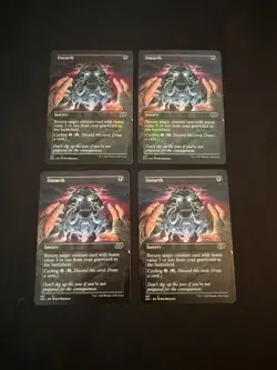 x4 Unearth #357 [Double Masters 2X2] 4x Magic MTG Cards NM/LP - Image 1