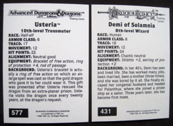 DUNGEON & DRAGONS -TCG - TSR - 20+ CARDS - 1992 - VERY NICE CONDITION - Image 4