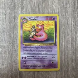 Slowbro - 43/62 - Uncommon - Fossil - Pokemon TCG Card 1999 - Image 1