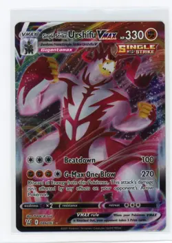 Prize Pack Series Cards #086/163 Single Strike Urshifu VMAX - Image 1