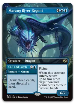 Marang River Regent (Borderless) #378 (NM) Tarkir Dragonstorm TDM Magic MTG - Image 1