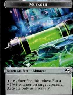 Teenage Mutant Ninja Turtles MTG Token Ninja / Mutagen #T 0005 - Image 2