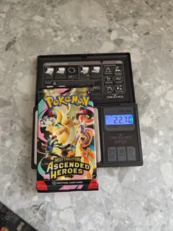HEAVY! 22.70g Pokemon TCG Ascended Heroes Booster Pack (SEALED) god packU - Image 1