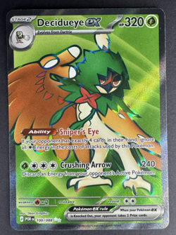 Decidueye ex 100/088 Holo Ultra Rare - Me03: Perfect Order - Pokemon TCG - NM - Image 1