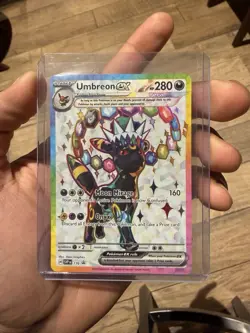 Pokemon TCG Umbreon EX 176 Black Star Promo Full Art Prismatic Evolutions - Image 2