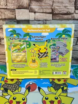 Pokemon TCG Pikachu Indonesian Batik SV-P Prom - Berkemeja Batik Box - Image 3
