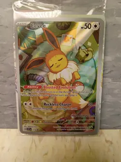 SEALED Eevee 173 Promo Prismatic Evolutions Pokemon Center Exclusive - Image 1