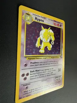 Hypno Holo Fossil Pokemon 8/62 Rare WOTC English Near Mint - Image 3