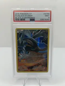 Pokemon TCG - Black Star Promo Black Kyurem XY80 PSA 9 - Image 1