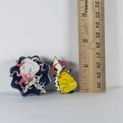 2 Pokemon Toys - Enamel Collector's Pin - HISUIAN ZOROARK & PIKACHU GIGANTAMAX - Image 2