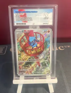 Riolu #010 Pokemon Center Stamped Promo Elite Trainer Box Mega Evolutions Ace 9 - Image 1