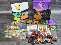 Joblot Mixed Coins, Damage Dice & Condition Counters - Pokemon TCG Vstar - Image 1