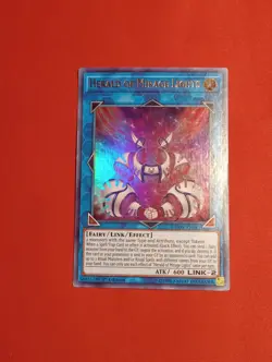 YuGiOh! Herald Of Mirage Lights - DUOV-EN011 - Ultra Rare 1st Ed Light Played - Image 1