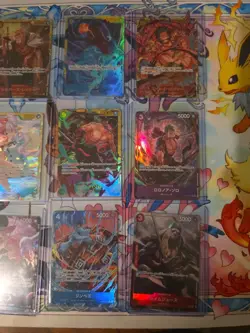 18x Japanese One Piece TCG SEC Alt Art and Don mixed card lot assorted sets - Image 3