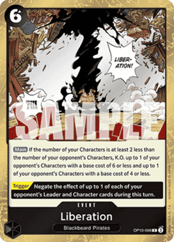 One Piece TCG OP10-098 (ENG) / Liberation / Royal Blood - Image 1
