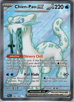 Chien-Pao ex 236/193 SV02: Paldea Evolved - Pokemon Card - NM - Image 1