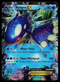 Pokemon Card - Kyogre EX Holo XY - Primal Clash 54/160 Ultra Rare - Image 1