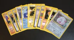 Pokemon Base Set 1st Edition Booster Pack Wizards of the Coast 11 Cards - Image 2