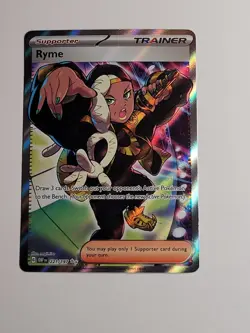 Ryme - 221/197 - Pokemon Obsidian Flames Full Art Ultra Rare Card LP - Image 1