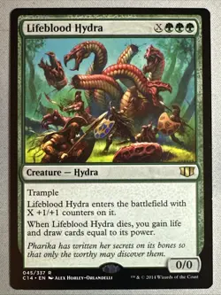 MTG / Lifeblood Hydra / C14 / #45 / Regular / Rare / LP - Image 1