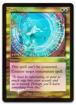 Dovin's Veto #27 (Foil) (NM) 30th Anniversary Edition 30A-P Magic MTG - Image 1