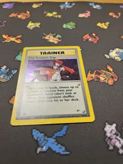 Pokemon The Rocket’s Trap 19/132 Gym Heroes - LP - Image 2