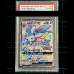 Pokemon Card Japanese PSA 10 Sylveon GX 238/150 Holo Ultra Shiny GX 2018 Japan - Image 1